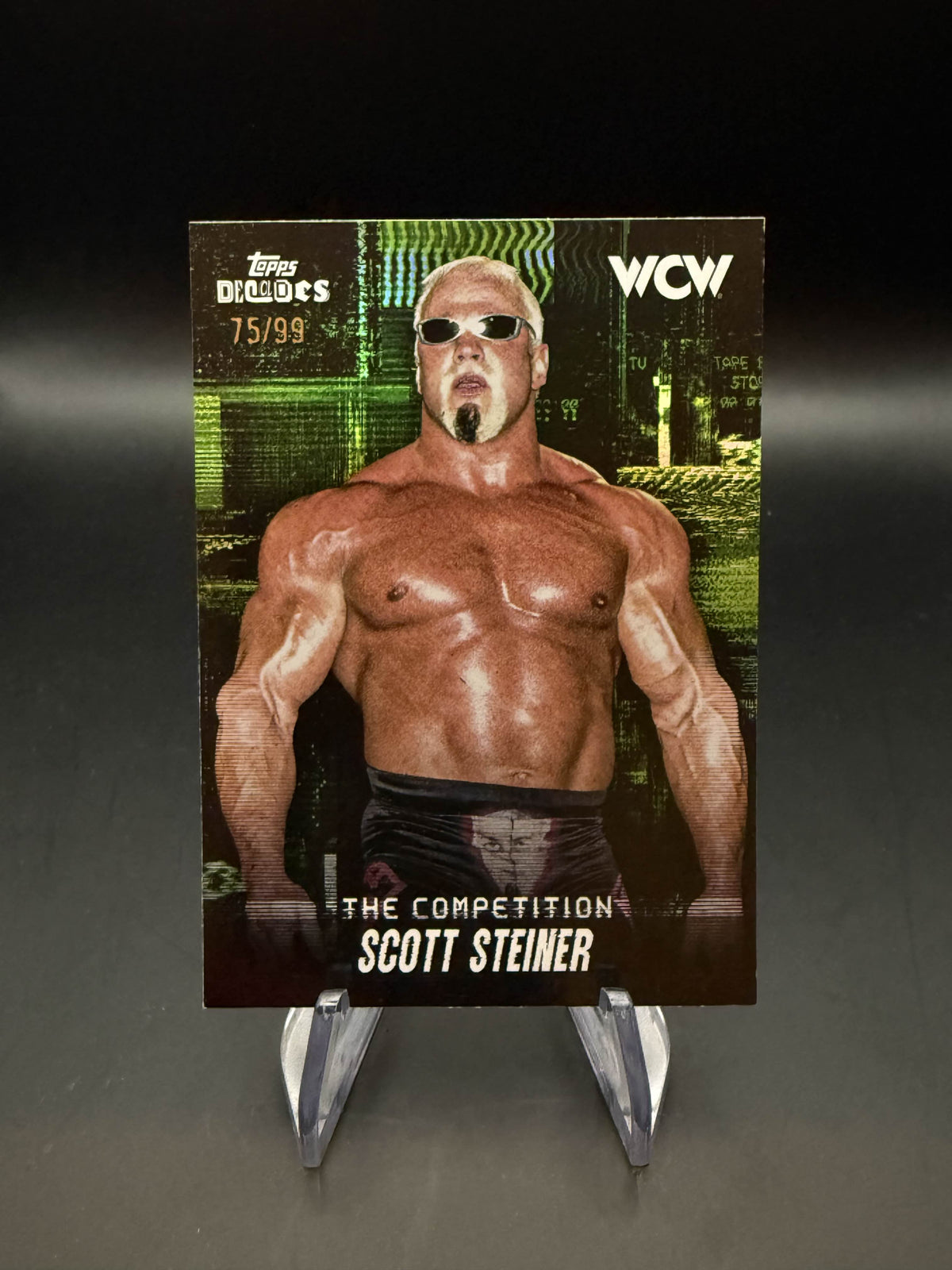 Scott Steiner 2026 WWE Topps Decades The Competition Green /99