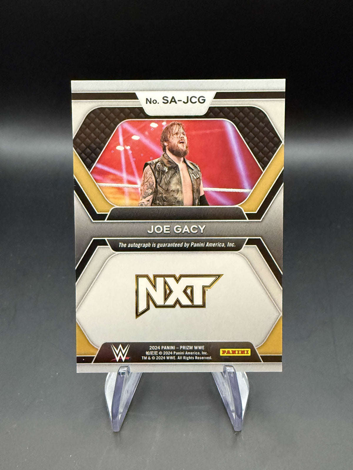 Joe Gacy 2024 WWE Panini Prizm Superstar Autograph