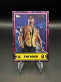 The Rock 2025 Topps WWE x BAPE Purple /75
