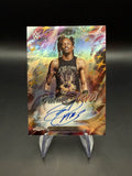 Je'Von Evans 2026 WWE Topps Chrome Future Stars Gold Autograph /50