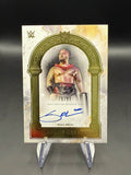 Solo Sikoa 2025 WWE Topps Royalty Pillars of Greatness Signatures Autograph /99